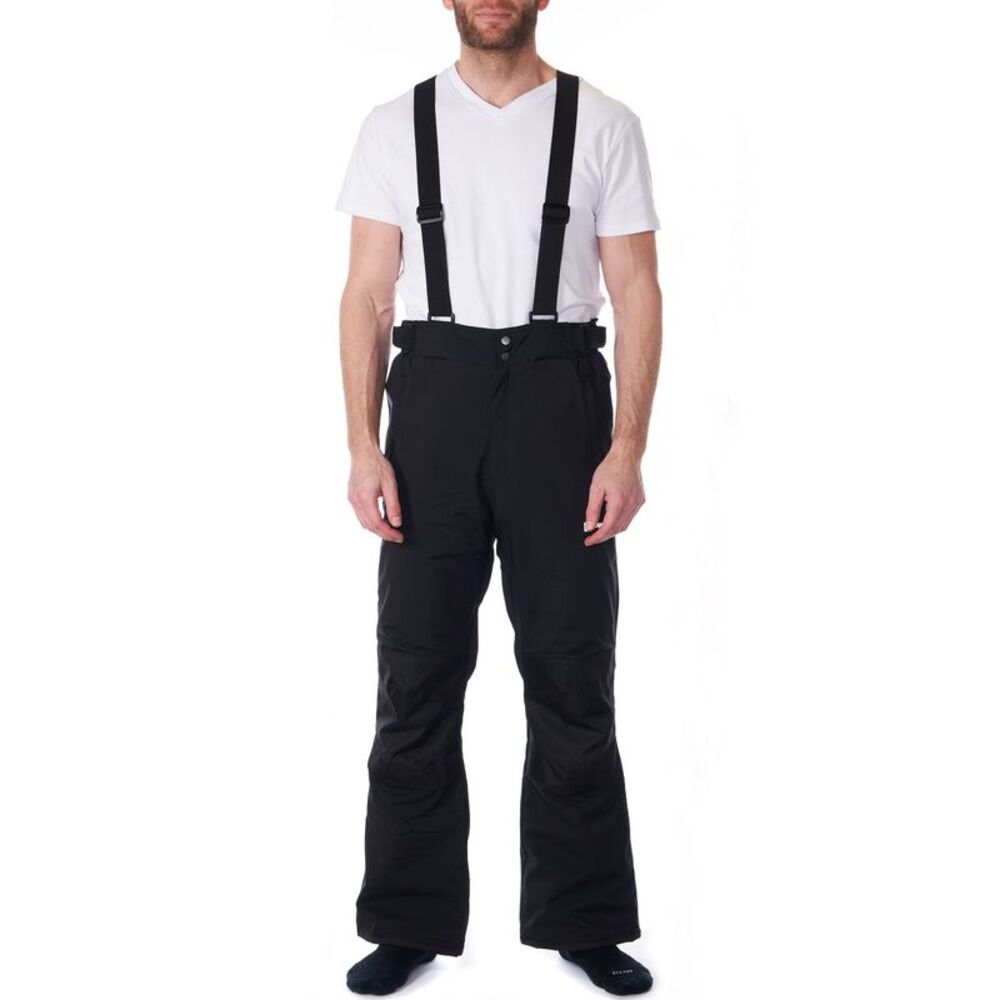 Alpine Swiss Mens Waterproof Snowboard Ski Snow Pants with Removeable Suspenders